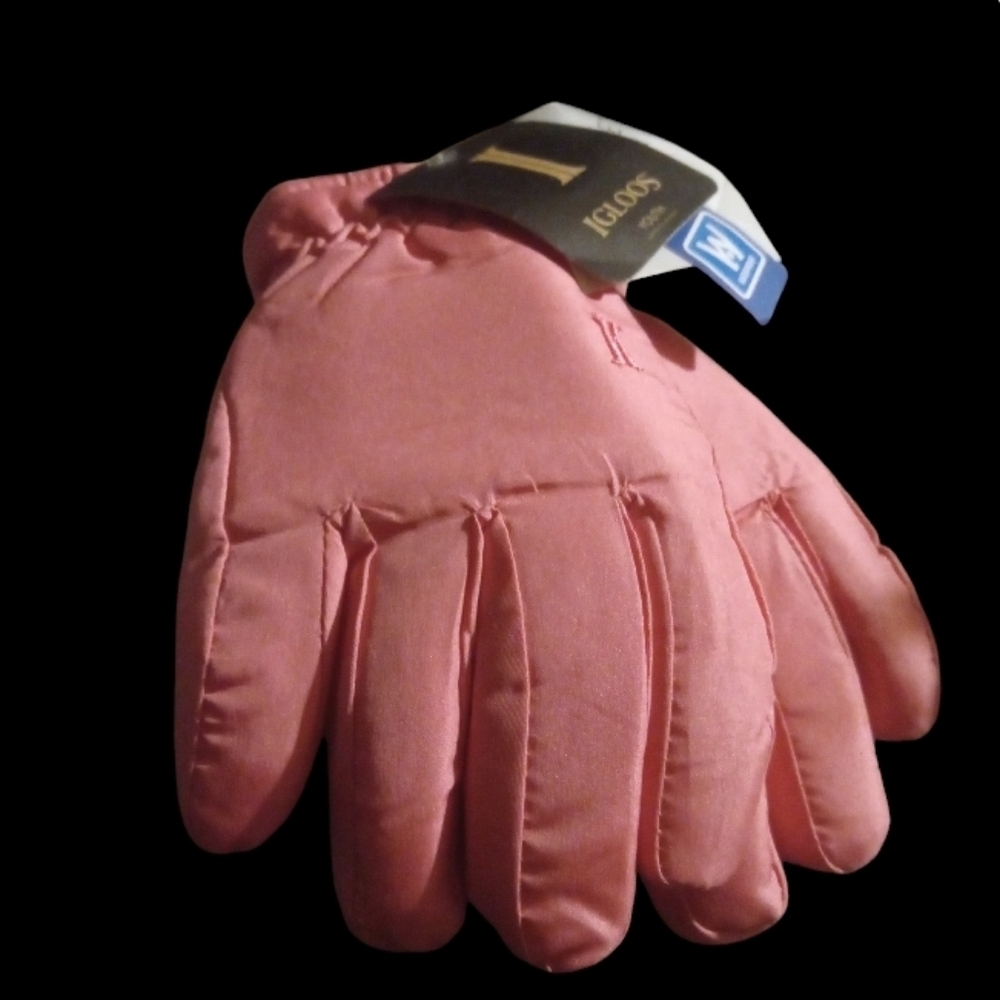 NWT Igloos II Pink waterproof gloves